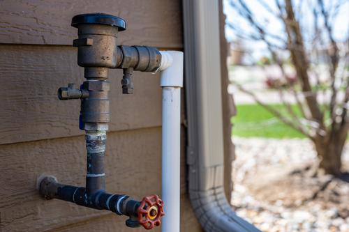 Backflow prevention system protecting water supply in Clarksville, TX