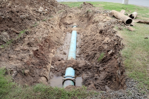 Sewer line repair and cleaning in Clarksville TX